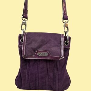 Elegant Purple Shoulder Bag